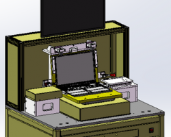 自动笔记本对位组装机（SolidWorks设计，提供step格式）