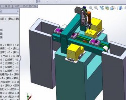 全自动PCBA自动锁螺丝机（SolidWorks设计，提供Sldprt/Sldasm格式）