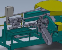 菠萝去皮通心机（SolidWorks设计，提供Sldprt/Sldasm格式）