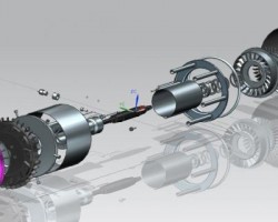 MW54涡喷发动机所有部件（SolidWorks设计，提供Sldprt格式）