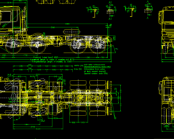 卡车图纸 CAD图纸（AutoCAD设计，提供dwg格式）