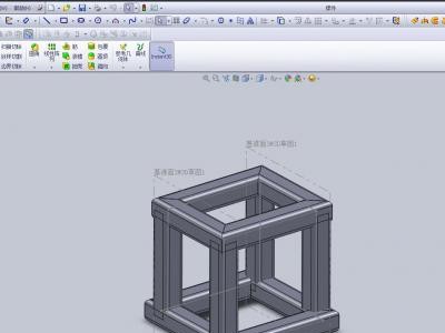 结构件 焊件（SolidWorks设计，提供Sldprt格式）